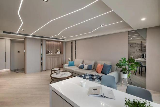 爆改198平现代退休宅:一家子大大小小围一起话家常