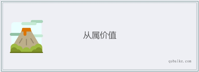 从属价值的意思是什么