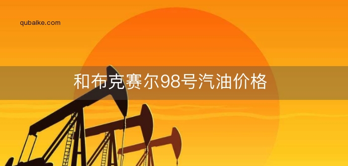 和布克赛尔98号汽油价格