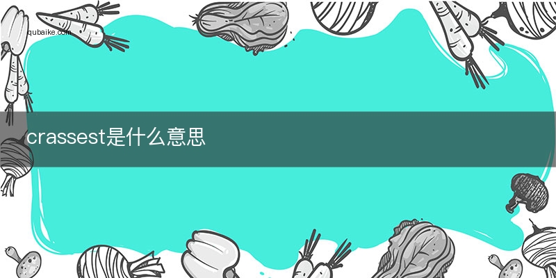 crassest是什么意思