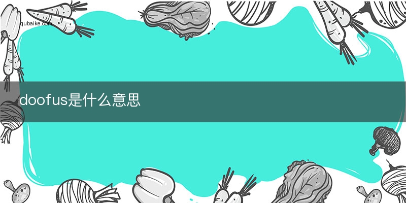 doofus是什么意思