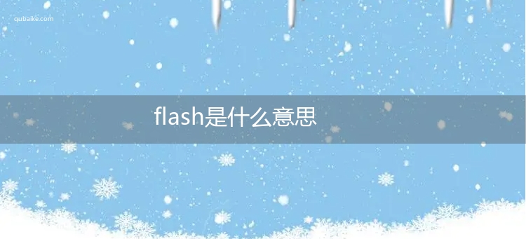 flash是什么意思