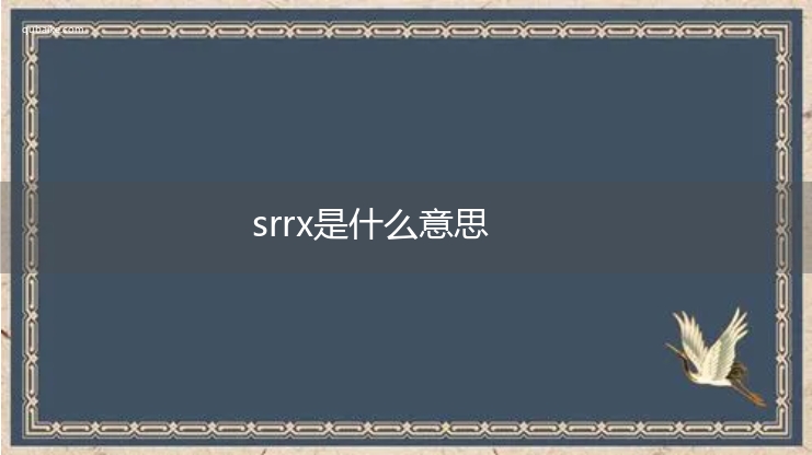 srrx是什么意思