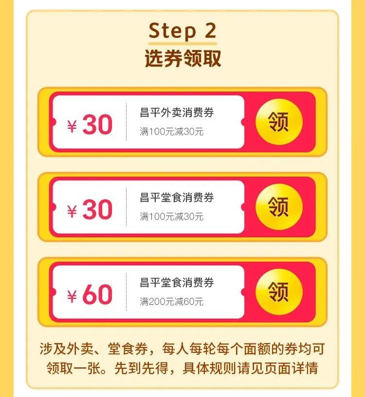 2023北京昌平区餐饮消费券领取使用指南（时间+入口）