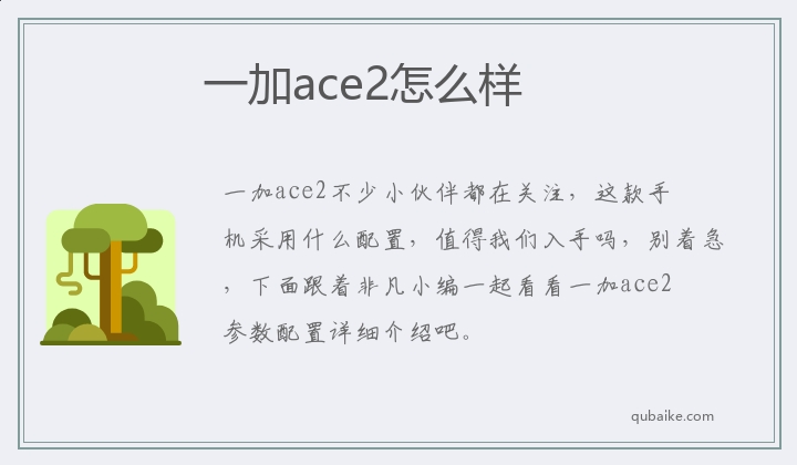 一加ace2怎么样