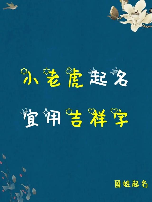 虎年宝宝起名大全免费（起名宜音韵优美虎年宝宝起名）