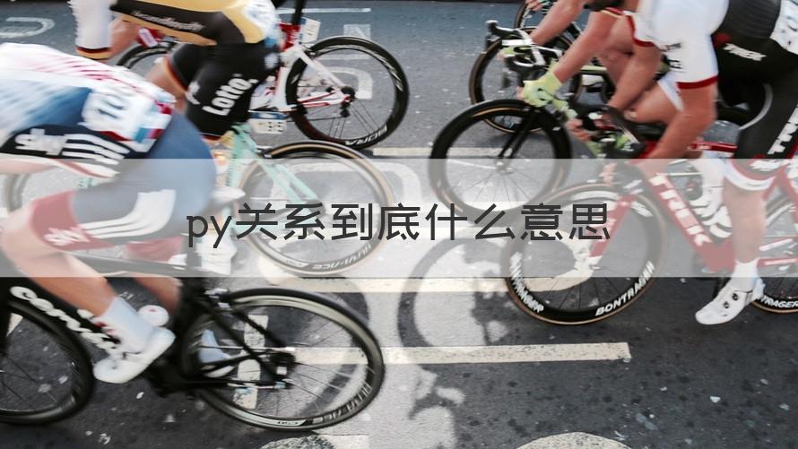 男生说py关系啥意思 py关系到底什么意思（可靠解答）