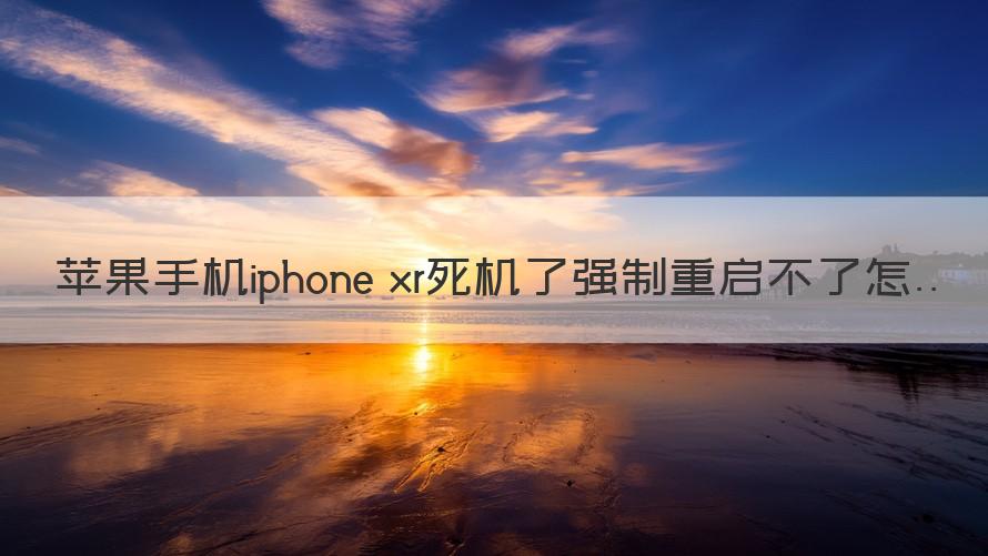 苹果xr死机了强制重启不了怎么办 苹果手机iphonexr死机了强制重启不了怎么办（专家回答）