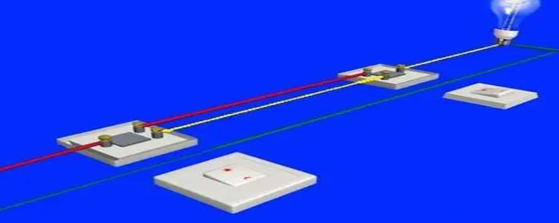 墙上有两根灯线如何接开关
