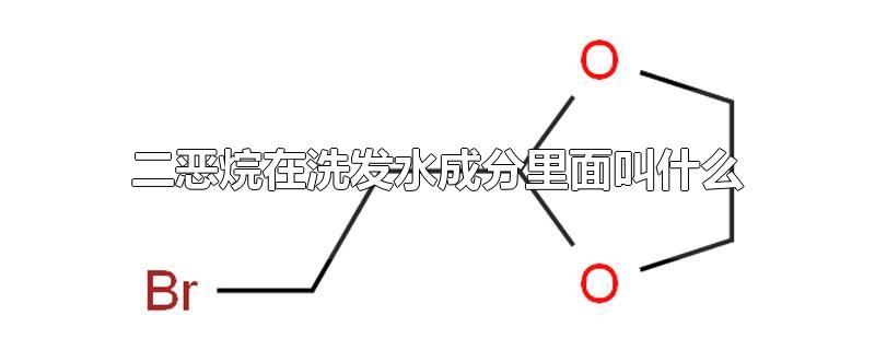 二恶烷在洗发水成分里面叫什么